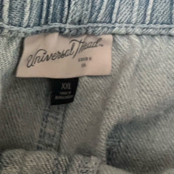 Women's High-Rise Drawstring Denim Beach Shorts - Universal Thread™ Size XXL NWT - Picture 7 of 7
